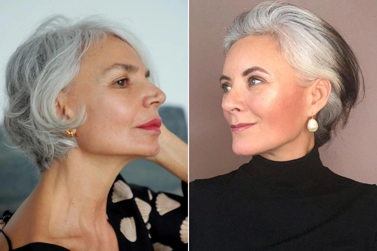 maquillage peau mature femme 50 60 ans poudre blush