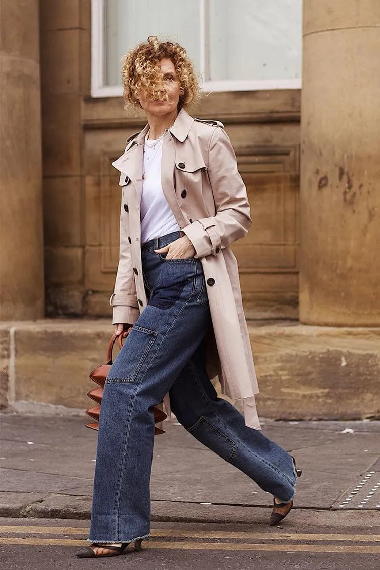 comment porter le jean taille haute femme 50 ans en 2023