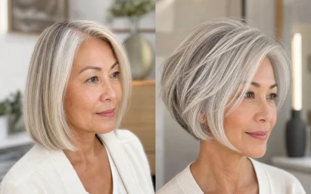 coupe courte pour cheveux fins et plats femme 60 ans idées tendance