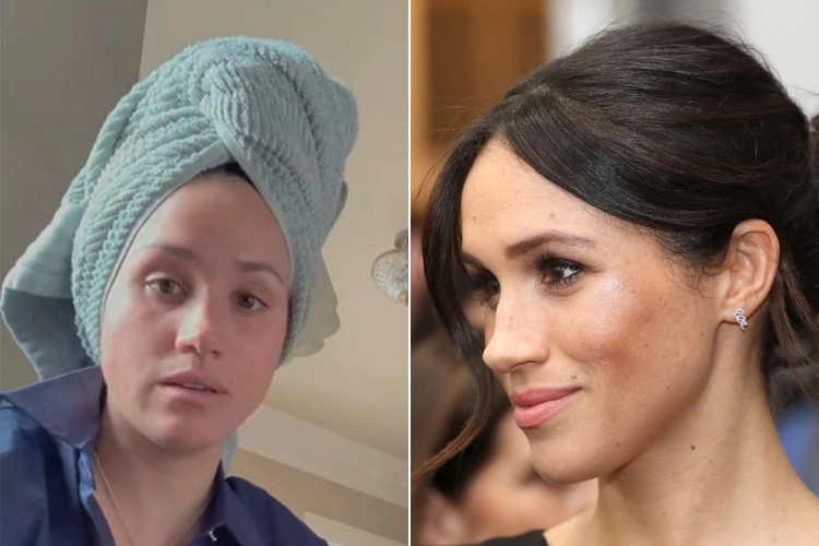 meghan markle maquillage yeux