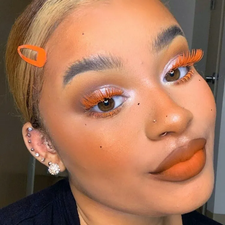 orange-colored-mascara-how-to-wear-colored-mascara-makeup-ideas-summer-fall-winter-spring-looks-trends-beauty