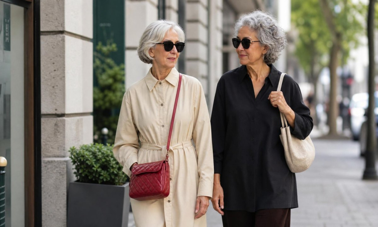 quelles couleurs vetements porter apres 60 ans pour paraitre plus jeune tendances mode femme 70 ans conseils idées tenues