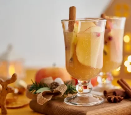 recette de punch de noël sans alcool facile et rapide