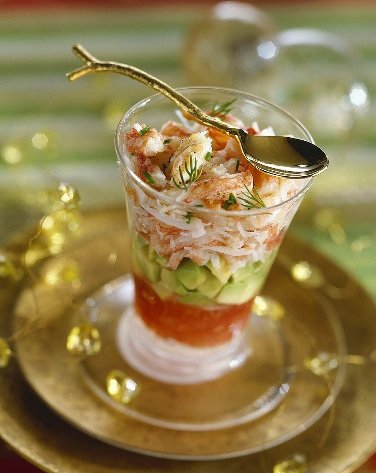 shrimp avocado verrine recipe