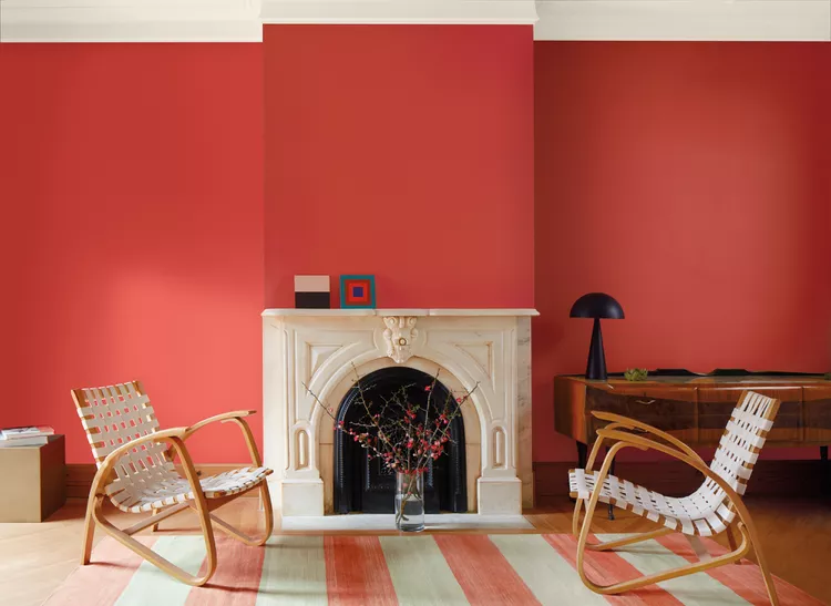 living room color trend deco idea choice tone paint walls