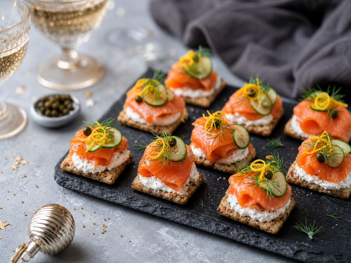 amuse-bouche facile sans cuisson pour les fêtes de fin d'année