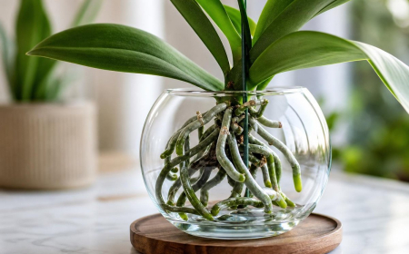 Comment faire pousser une orchidée sans terre
