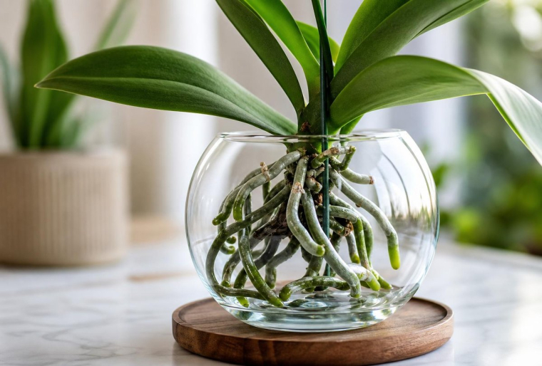 Comment faire pousser une orchidée sans terre