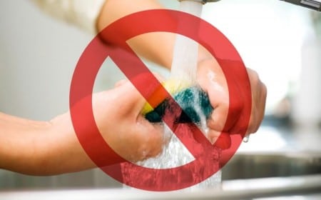choses à ne pas nettoyer avec de l'eau