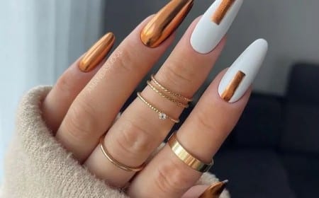 chrome-nails-Manucure janvier 2023 tendance