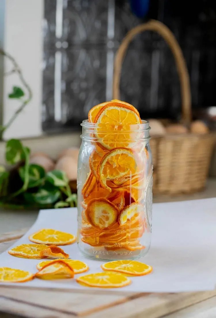 comment conserver les oranges séchées faire sécher des oranges sans four naturellement air libre soleil