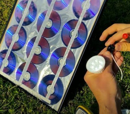 comment fabriquer panneau solaire maison cd disques compacts tutos vieos