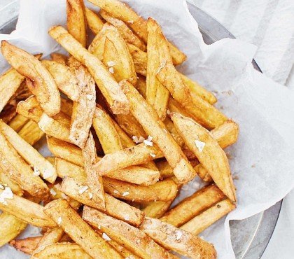 comment faire des frites croustillantes four recette cuisine poele patates sans friteuse