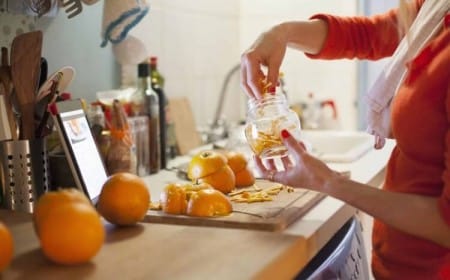 comment recycler épluchures d agrumes