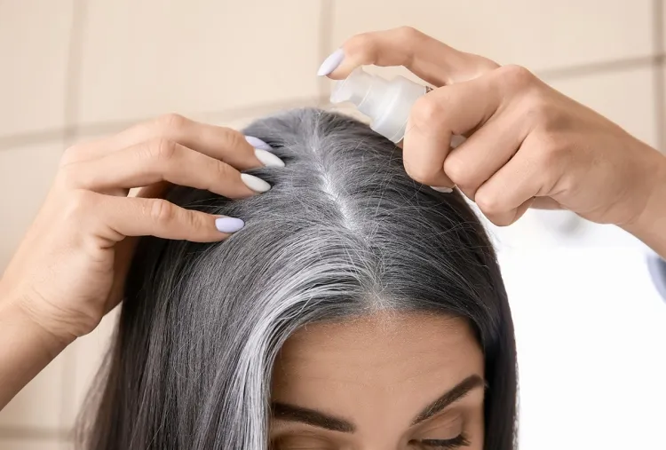 comment remédier aux cheveux gris stress oxydatif réel dissimuler correcteurs couvrir