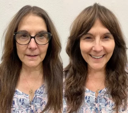 coupe de cheveux longue femme 60 ans idées tendance quelle est la coupe de cheveux qui rajeunit