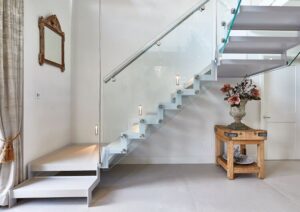 éclairage escalier intérieur tendance 2023 idées spot luminaires encastrés mur
