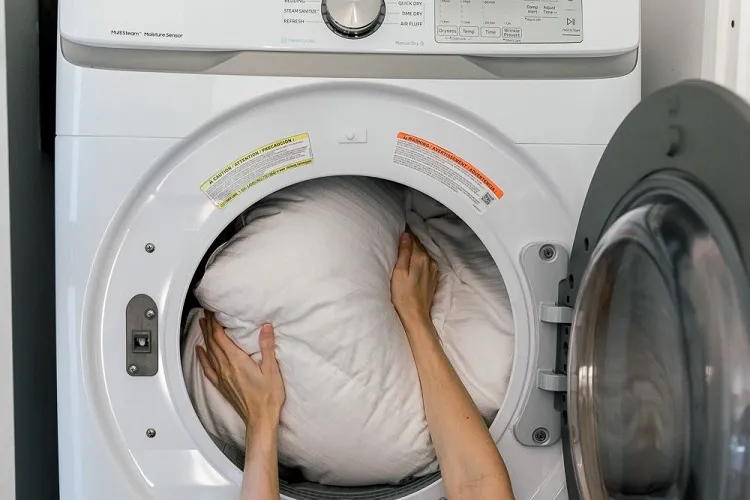 est-ce qu'on peut sécher une couette au sèche-linge comment