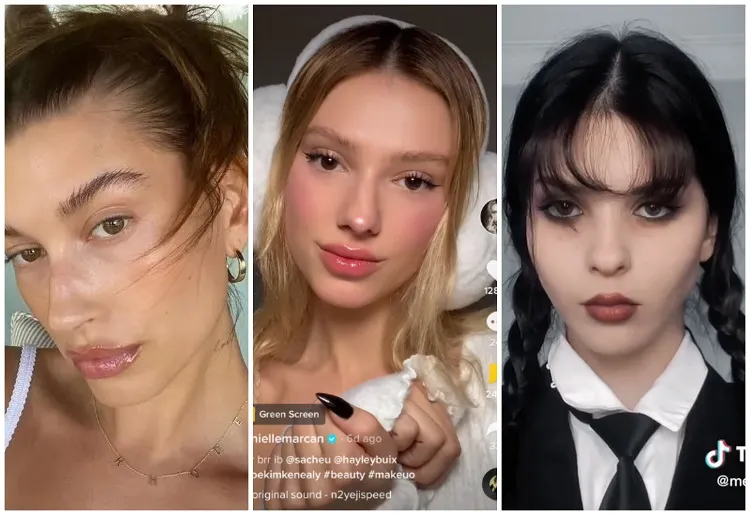 nouvelles tendances beauté 2022 2023 tiktok vidéos tuto maquillage manucure déco ongles