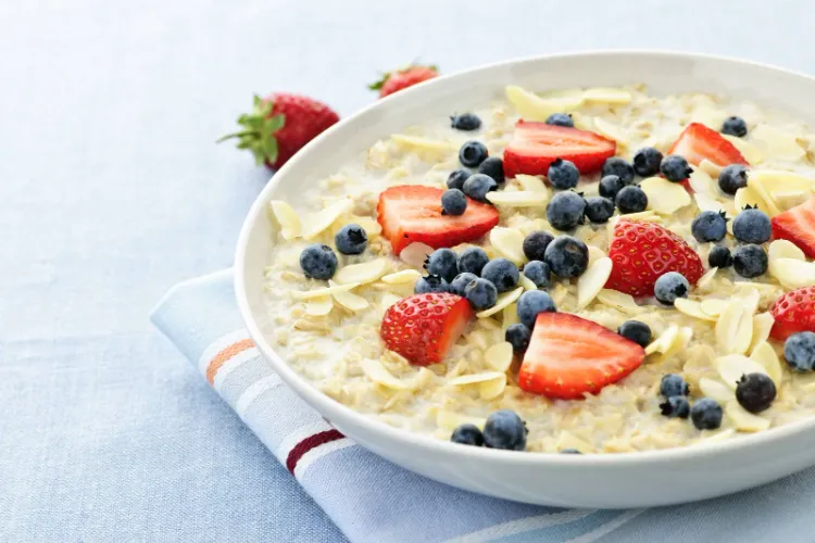 breakfast lose weight after vacation slimming products recipes ideas oatmeal