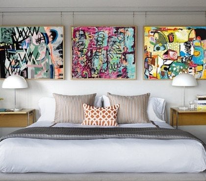 quelle déco murale pour une chambre art design idees