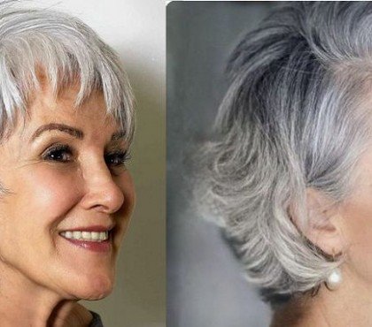 Coupe courte avec frange femme 50 ans,Pixie court avec frange,Coupe pixie long avec frange sur le côté,Coupe carré plongeant avec frange,Coupe carré frange femme 50 ans