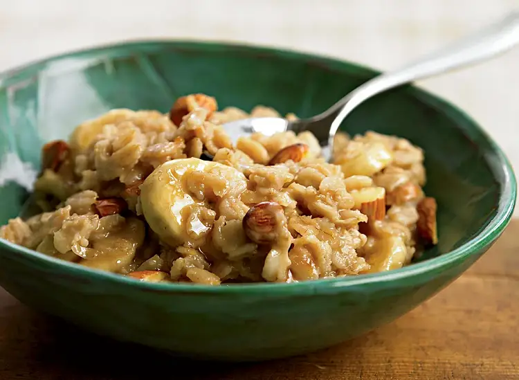 peanut butter banana oatmeal weight loss porridge recipe 