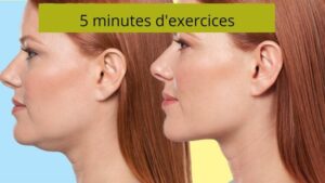 supprimer le double menton naturellement exercices simples muscler mâchoire yoga facial