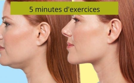 supprimer le double menton naturellement exercices simples muscler mâchoire yoga facial