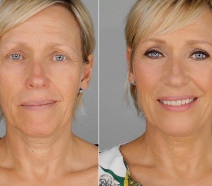 tuto maquillage femme 60 ans
