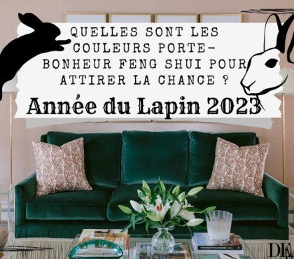 Quelles sont les couleurs porte bonheur feng shui pour attirer la chance