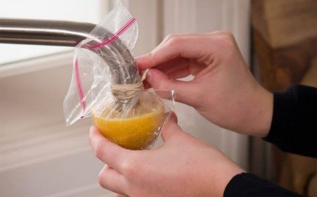 comment détartrer un robinet sans le démonter avec citron