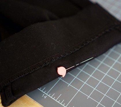 comment faire un ourlet sans couture mode pantalon jean tissu