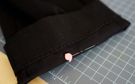 comment faire un ourlet sans couture mode pantalon jean tissu