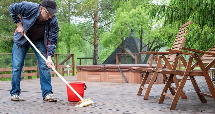 comment préparer sa terrasse pour printemps étapes réparer nettoyer décorer