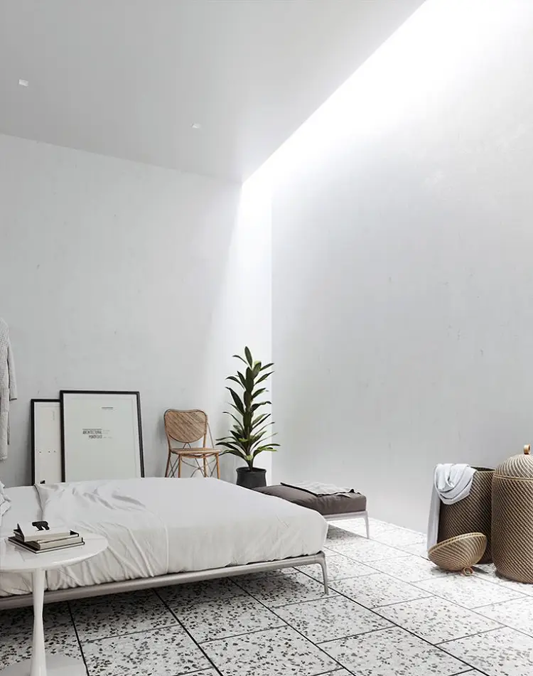 design minimaliste comment décorer une pièce sans fenêtre amenager lumière