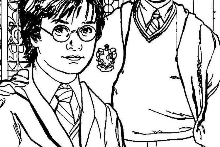 Coloriage Harry Potter à imprimer gratuitement : 30+ idées pour toute