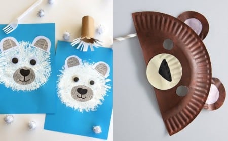 dessin ours facile masque activités amusantes enfants journées internationales sauver ours