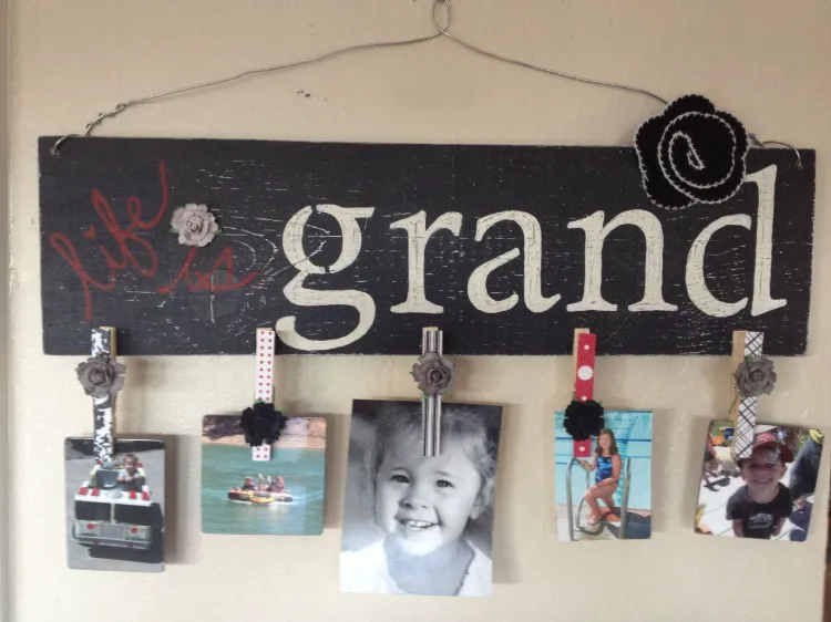 idées cadeau fete grands-mères fabriquer créations originales surprendre mamie photos