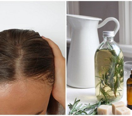 quel romarin pour les cheveux bienfaits romarin chute cheveux comment préparer un spray capillaire diy romarin huile essentielle branche recette naturelle