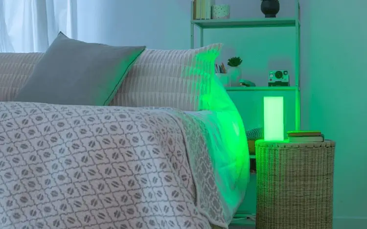 vert quelle couleur de lumière pour dormir chambre à coucher lampes