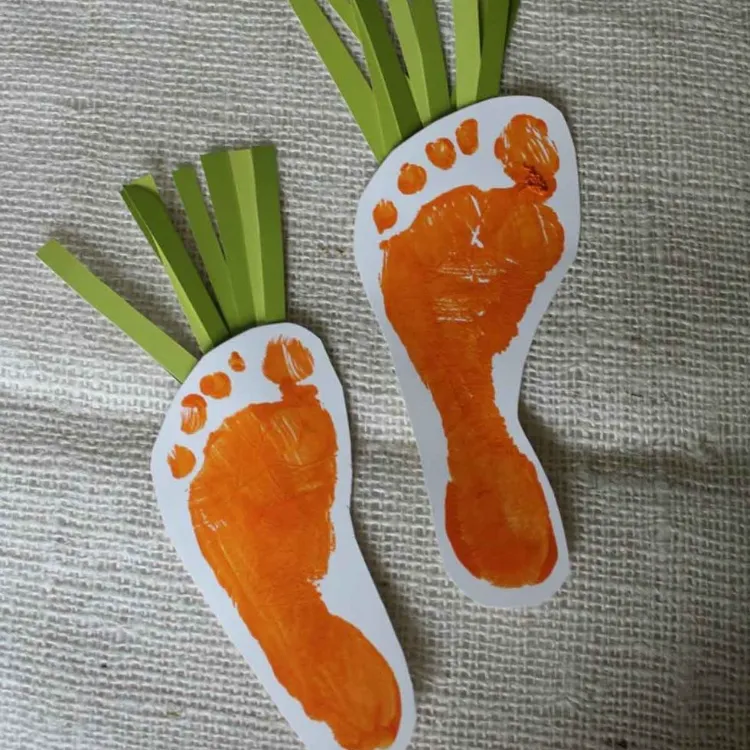 activité paques maternelle idées originales faciles enfants 3 ans carrotes