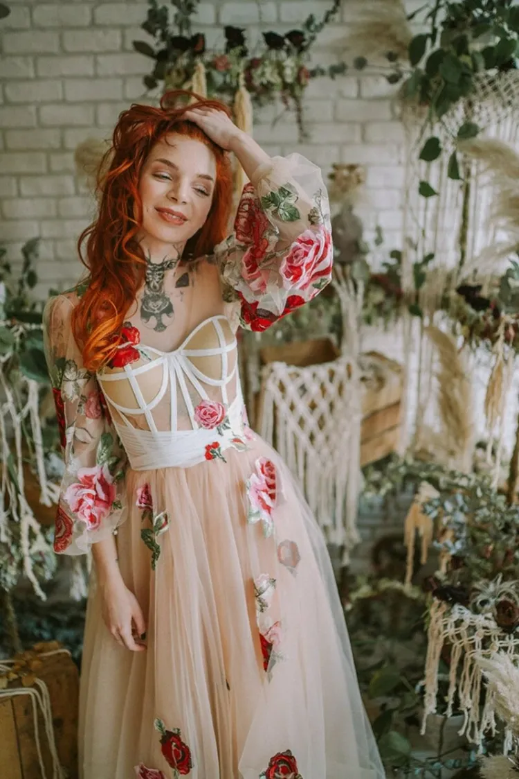 alternative robe de mariée sensibiliser impact environnemental opter modèle boho vintage