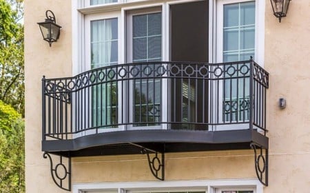aménager un balcon arrondi petit deco idées design