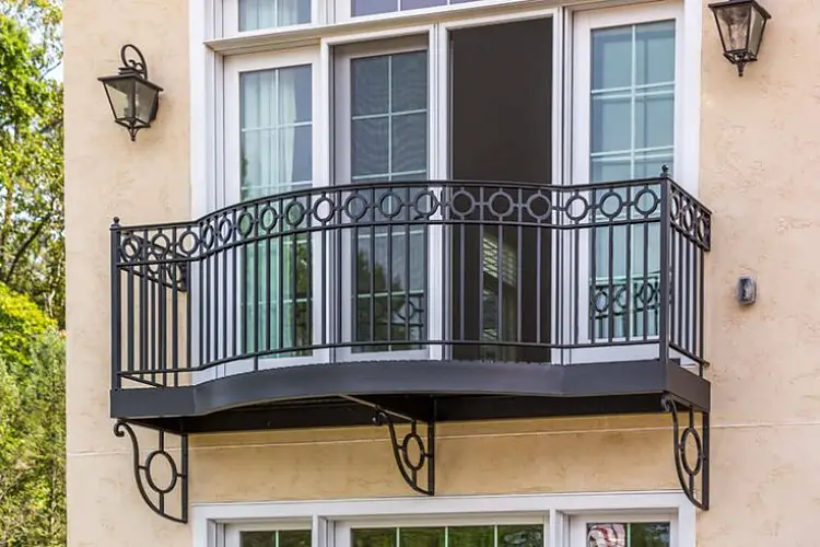 aménager un balcon arrondi petit deco idées design