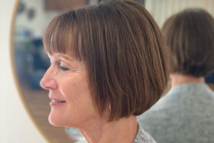 coiffure courte femme 70 ans