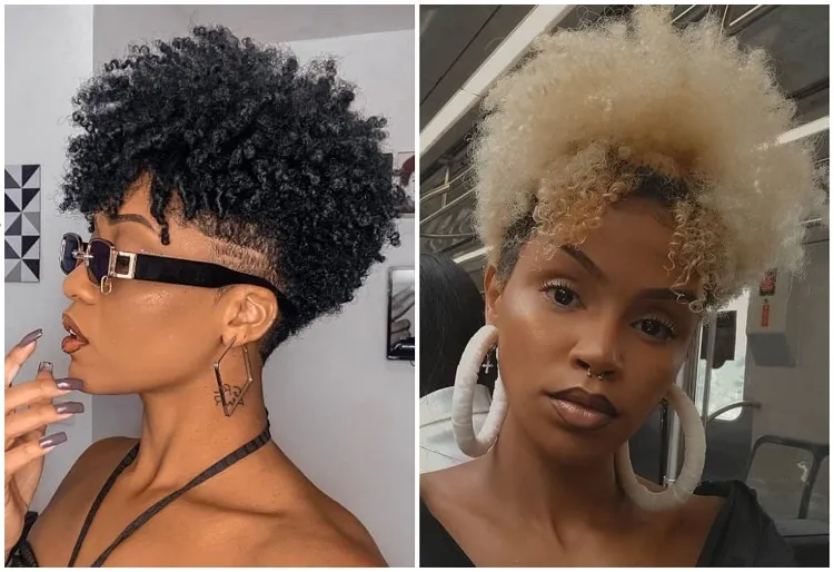 comment adopter la coupe courte femme broccoli haircut cheveux crépus afro tendance tiktok 2023