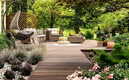 comment aménager son jardin sans pelouse facilement pas cher