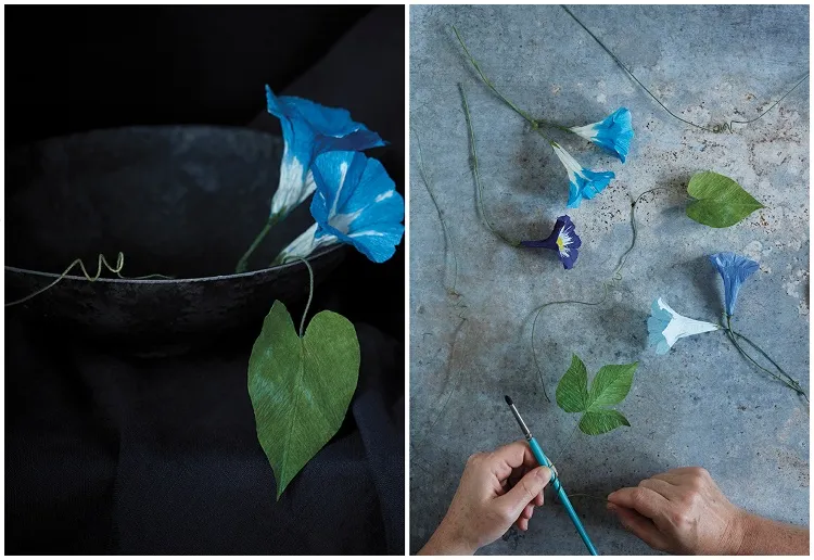 comment faire des fleurs en papier crépon pour la deco printemps facile et rapide offrir cadeau