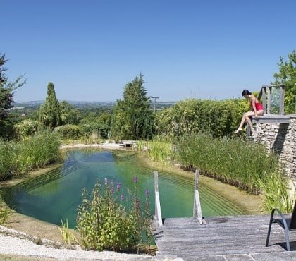 comment faire un bassin naturel de baignade piscine jardin